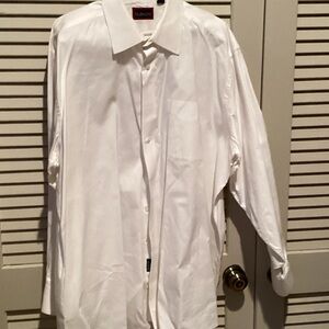 Elegant White Dress Shirt for Men
